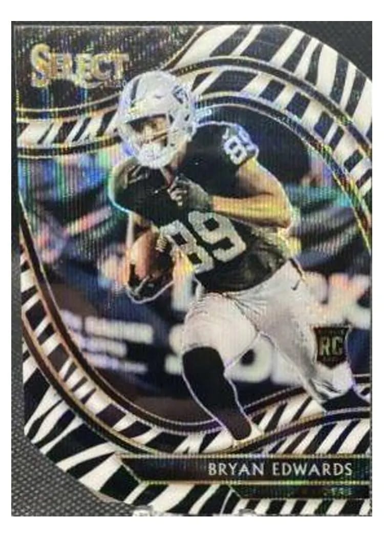 2020 Panini Select Base Set Bryan Edwards #376 card