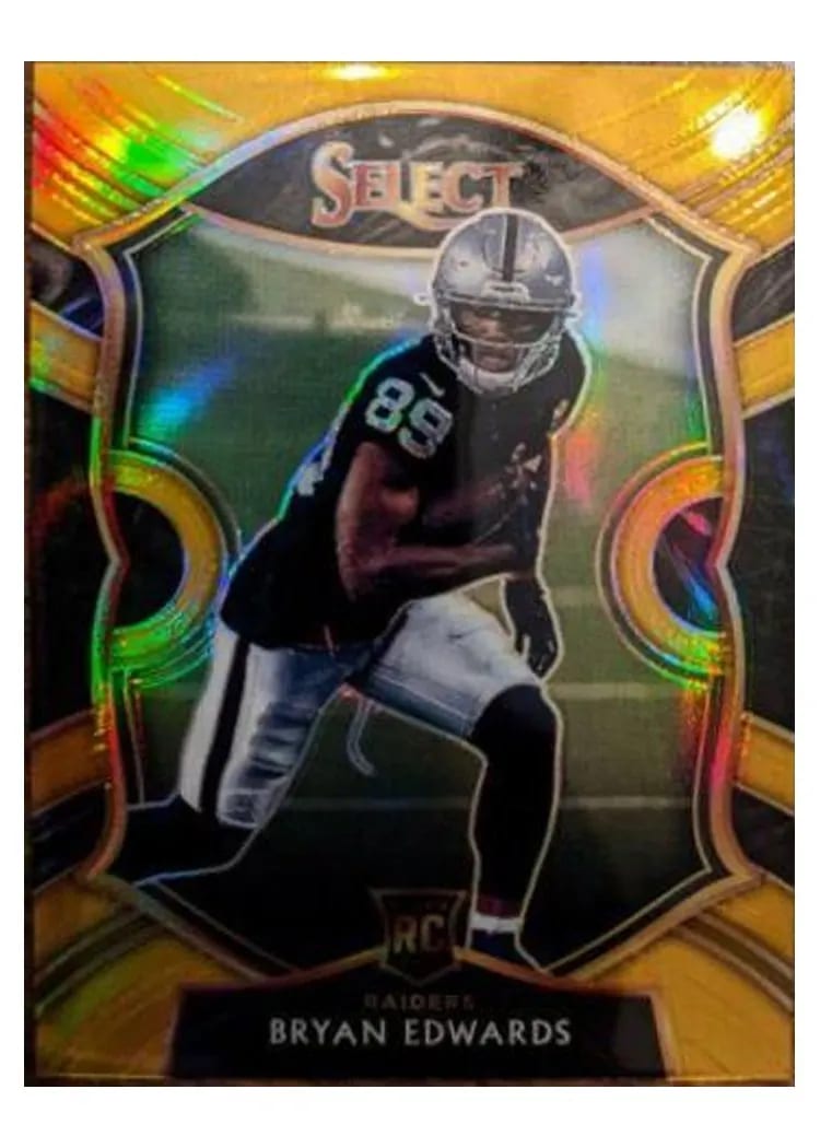 2020 Panini Select Base Set Bryan Edwards #76 card