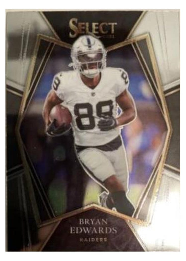2021 Panini Select Base Set Bryan Edwards Silver #121 card
