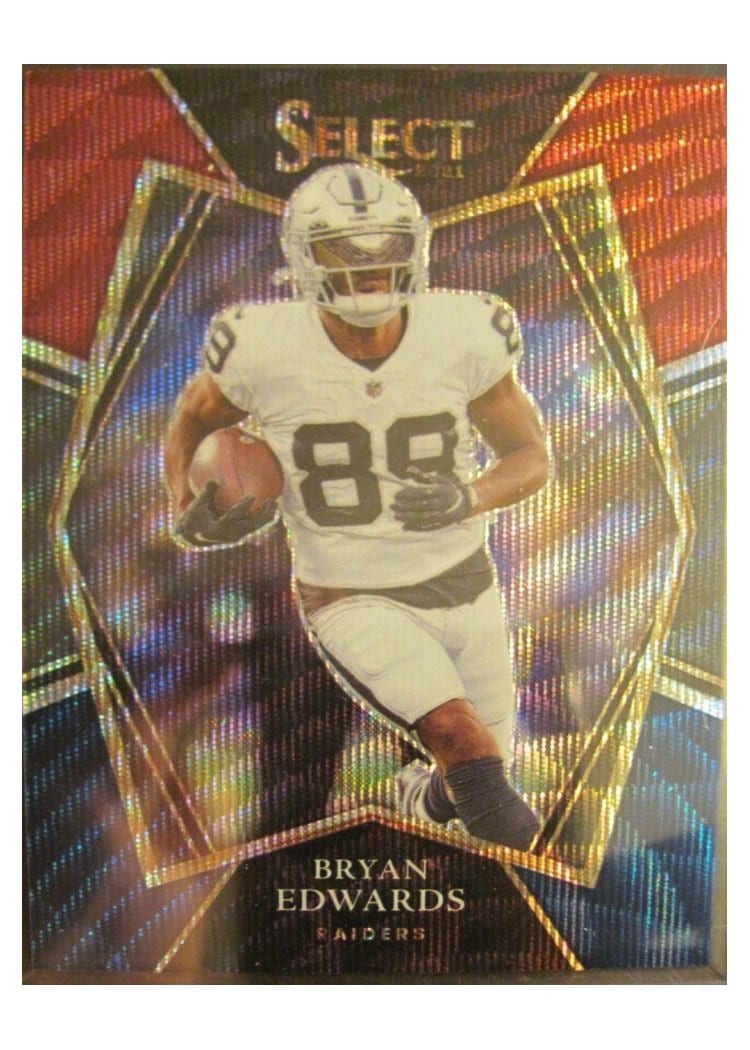 2021 Panini Select Base Set Bryan Edwards #121 card