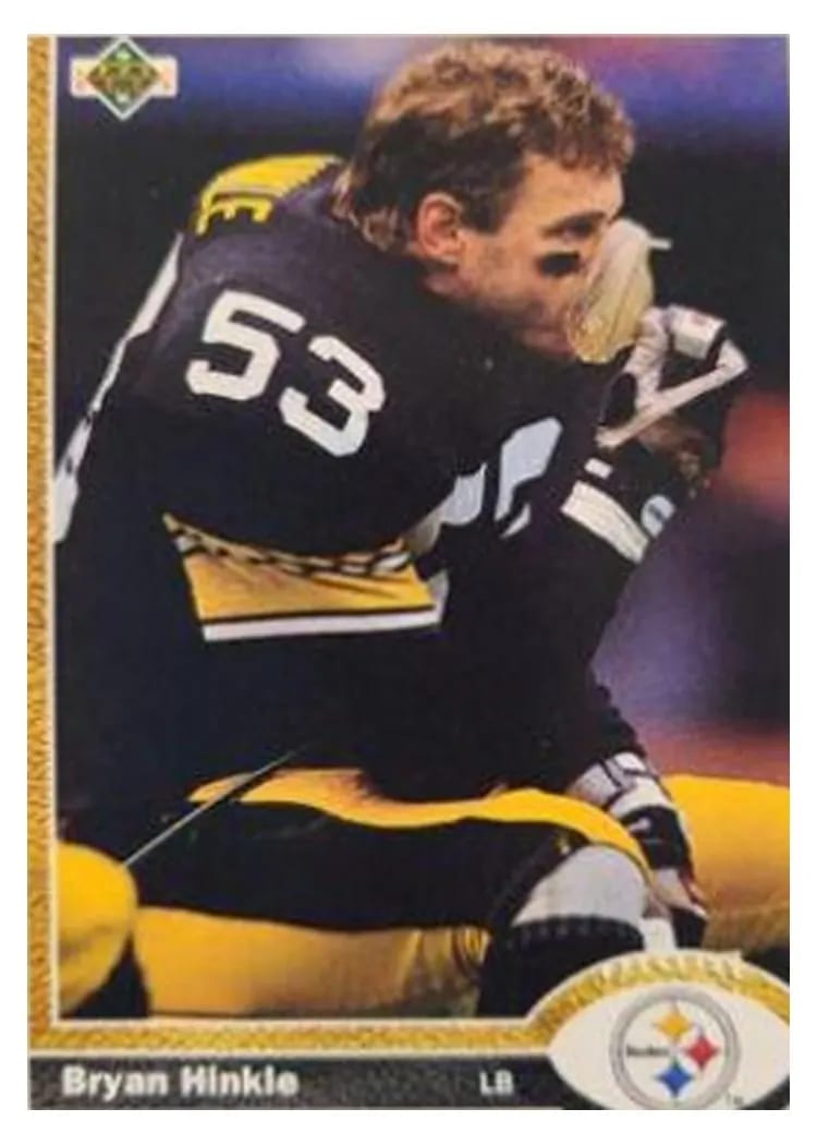 1991 Upper Deck Bryan Hinkle #113 card