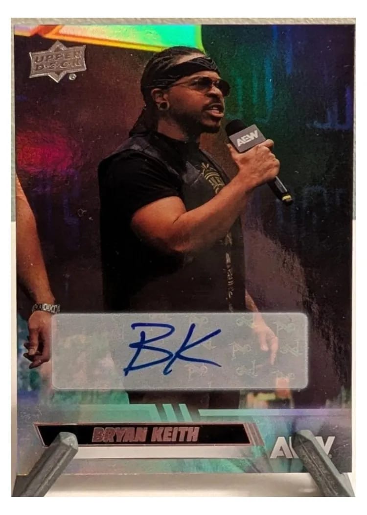 2026 Upper Deck AEW Bryan Keith #7 card