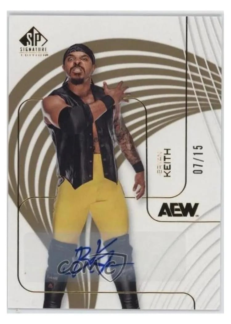 2026 Upper Deck AEW Bryan Keith #7 card