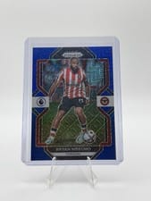 2022 Panini Prizm Premier League Bryan Mbeumo Red Mosaic #38 card