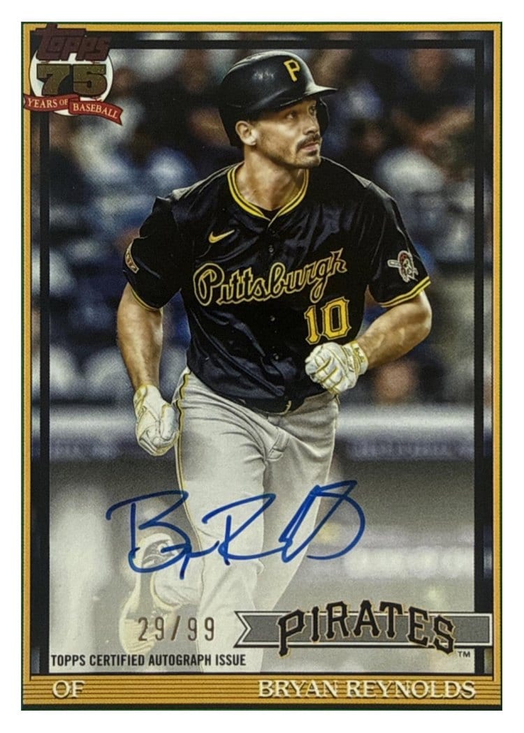 2026 Topps 1991 Topps Autographs Bryan Reynolds #91A-BRE card