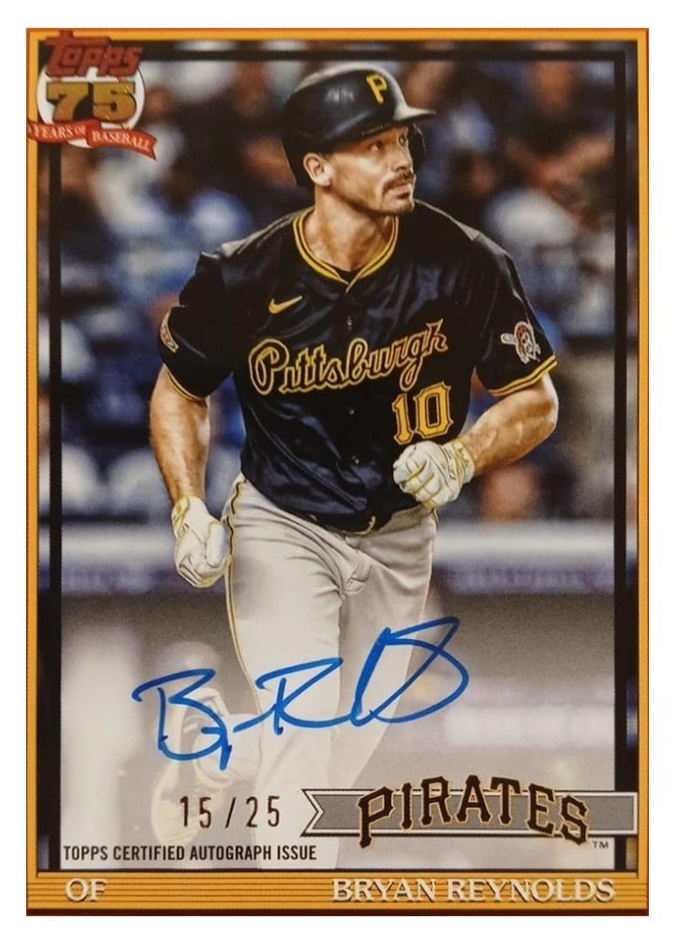 2026 Topps 1991 Topps Autographs Bryan Reynolds #91A-BRE card