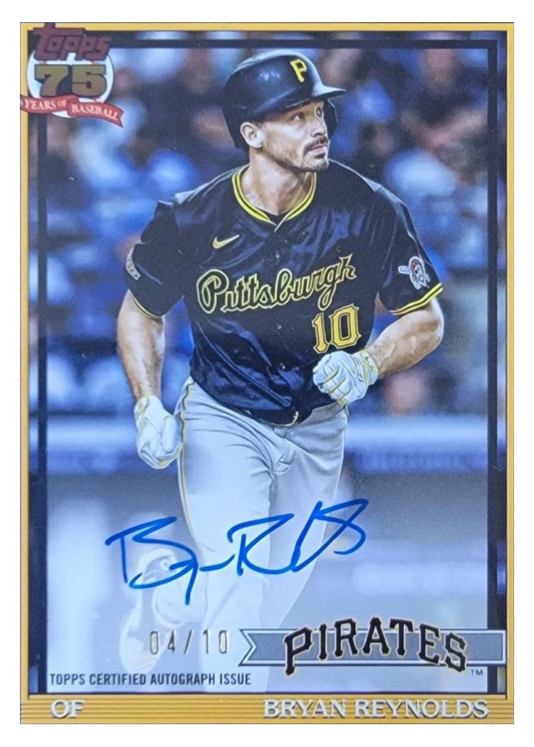 2026 Topps 1991 Topps Autographs Bryan Reynolds #91A-BRE card