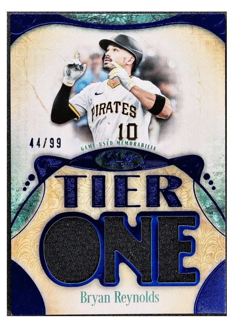 2026 Topps Tier One Tier One Relics Die-Cut Bryan Reynolds #T1RD-BR card