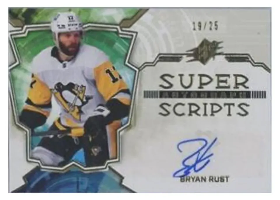 2022-23 SPx Superscripts Bryan Rust #SS-RU card