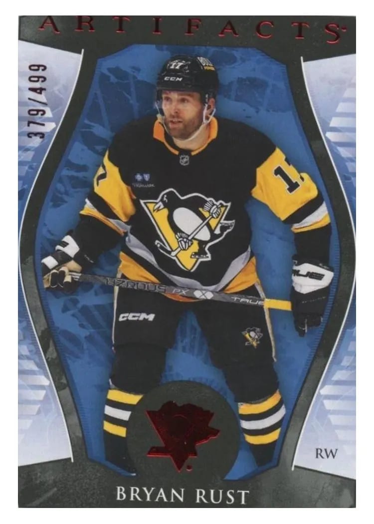 2023-24 Upper Deck Artifacts Base Set Bryan Rust #3 card