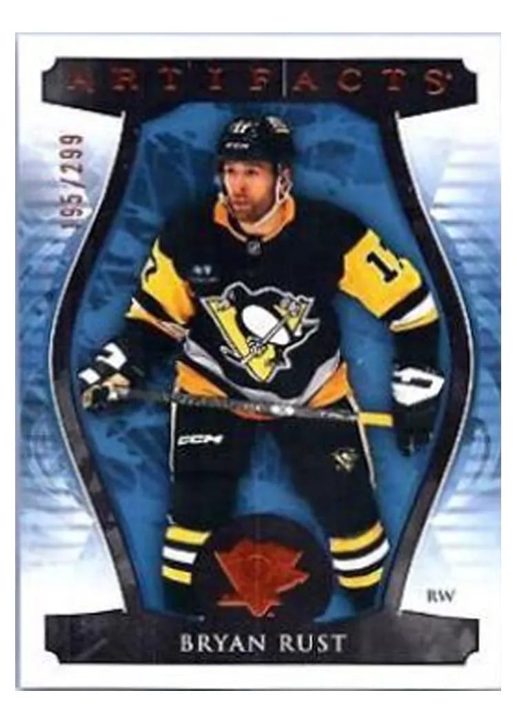 2023-24 Upper Deck Artifacts Base Set Bryan Rust #3 card