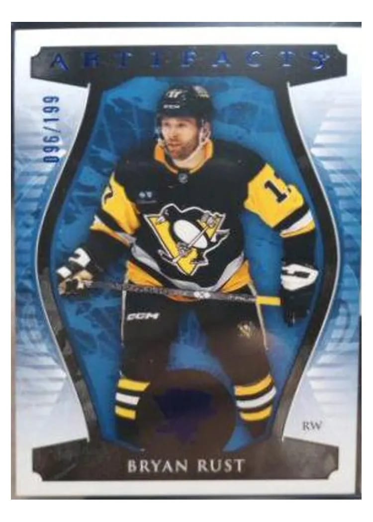2023-24 Upper Deck Artifacts Base Set Bryan Rust #3 card