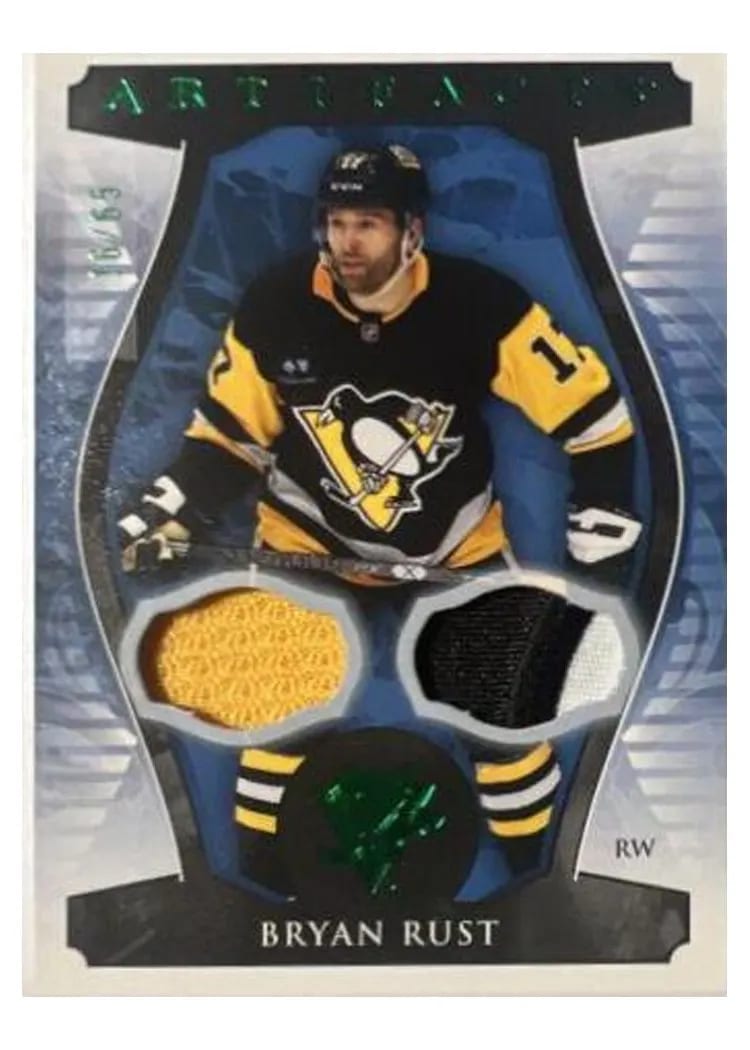 2023-24 Upper Deck Artifacts Base Set Bryan Rust #3 card