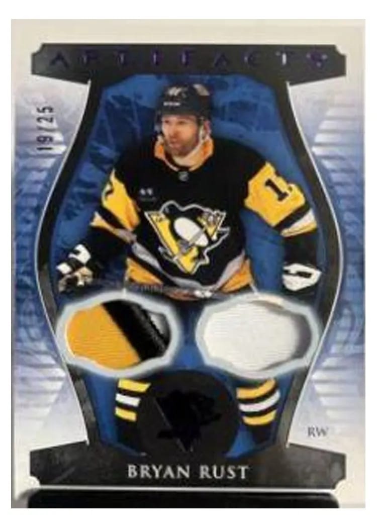 2023-24 Upper Deck Artifacts Base Set Bryan Rust #3 card