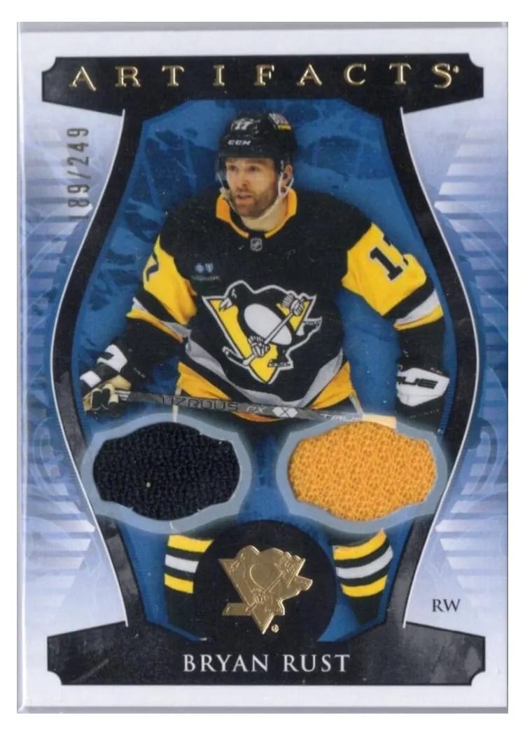 2023-24 Upper Deck Artifacts Base Set Bryan Rust #3 card