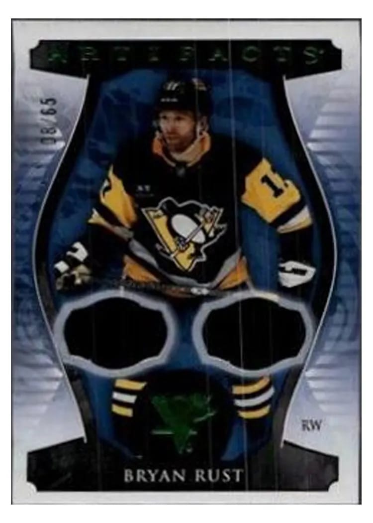 2023-24 Upper Deck Artifacts Base Set Bryan Rust #3 card