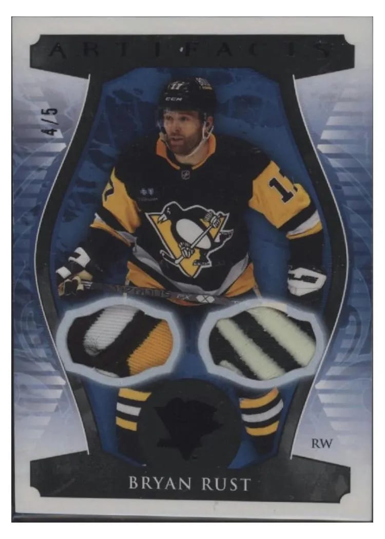 2023-24 Upper Deck Artifacts Base Set Bryan Rust #3 card