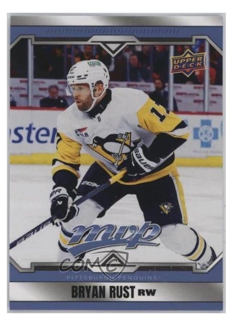 2024-25 Upper Deck MVP Base Photo Variants Bryan Rust #BSR-16 card