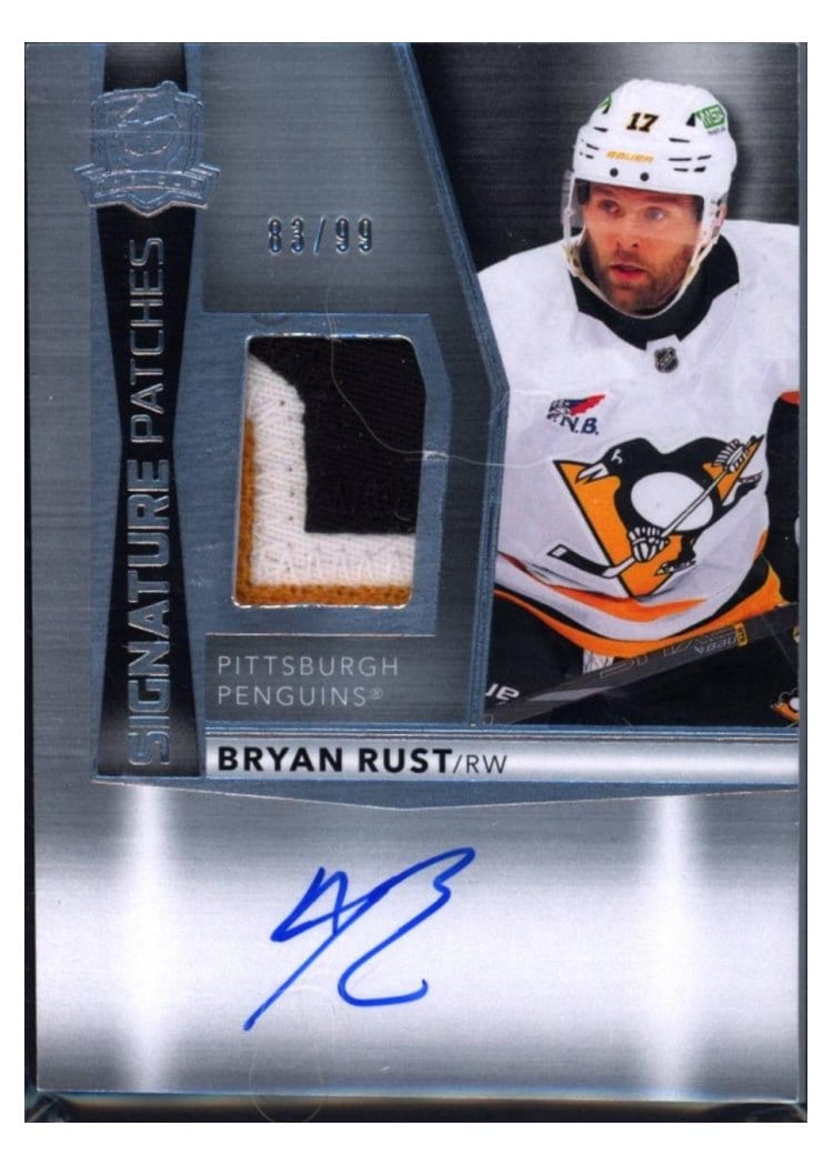 2024 Upper Deck The Cup Signature Patch Bryan Rust #SP-BR card
