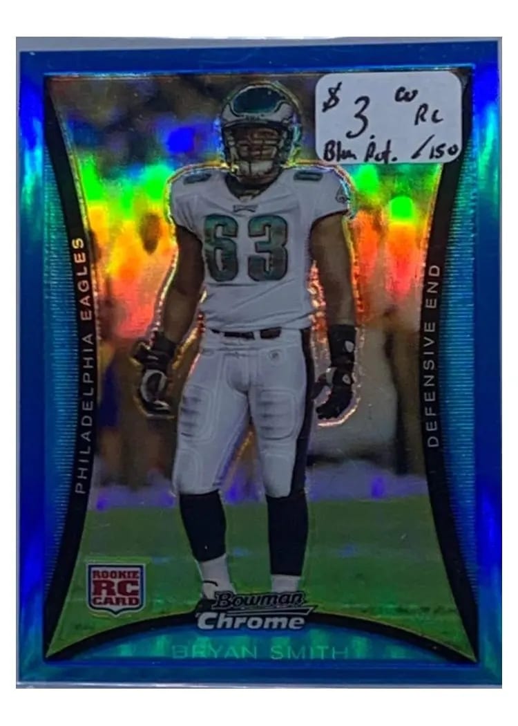 2008 Bowman Chrome Bryan Smith #BC11 card