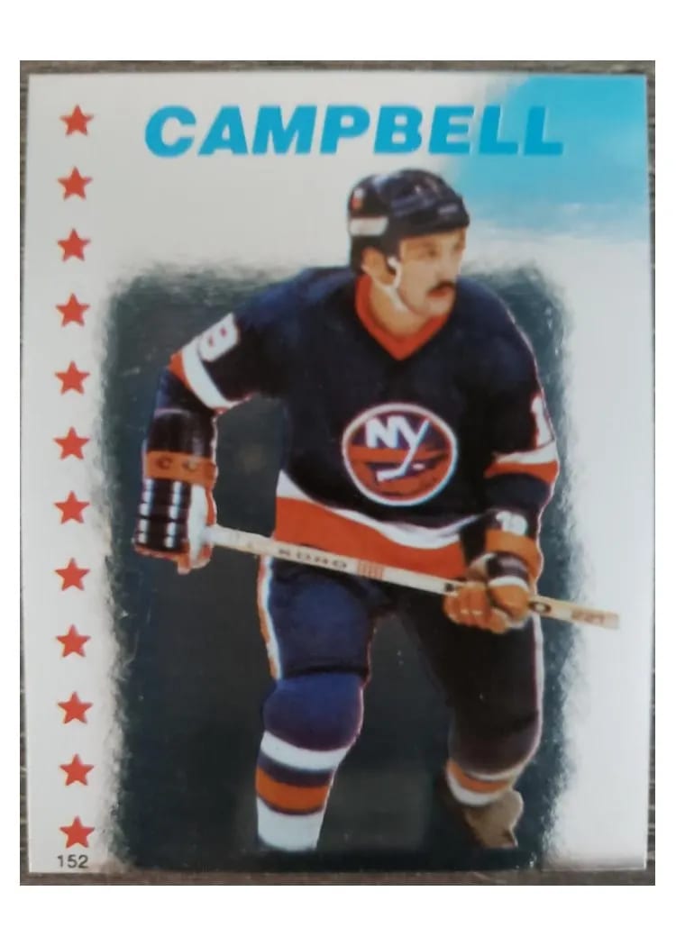 1981 O-Pee-Chee Sticker Bryan Trottier #152 card