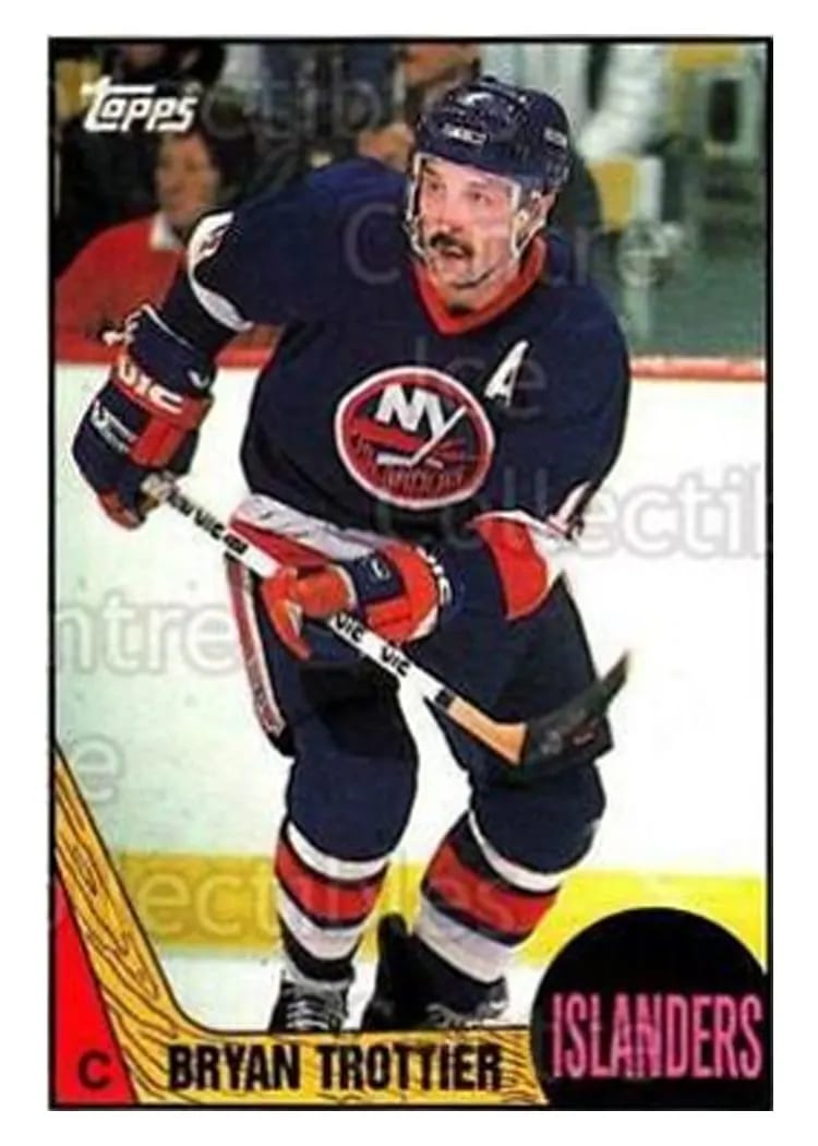 1987 Topps Bryan Trottier #60 card