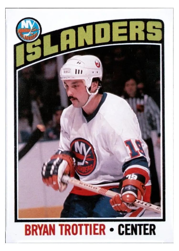 1992 O-Pee-Chee Bryan Trottier #107 card
