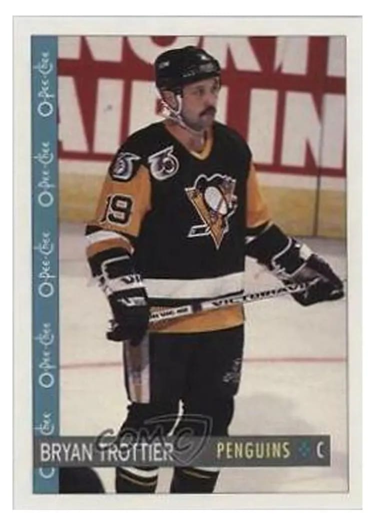 1992 O-Pee-Chee Bryan Trottier #130 card