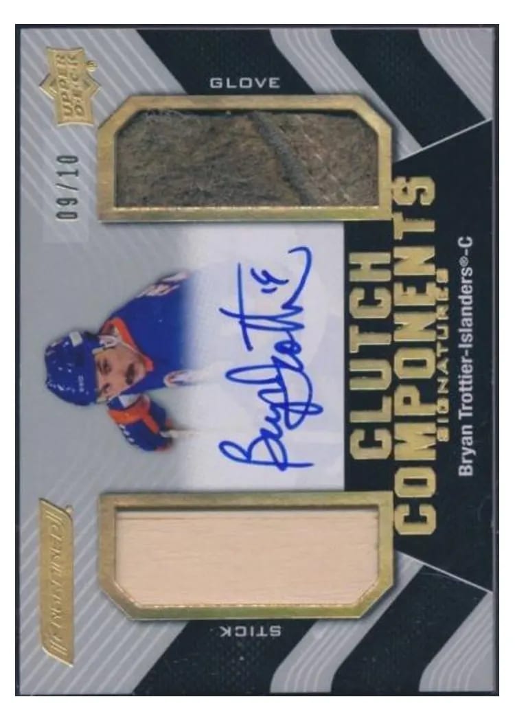 2023 Upper Deck Engrained Clutch Components Bryan Trottier #CC-BT card