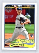 2024 Topps 1989 Topps Baseball 35th Anniversary (Series 1) Bryan Woo #89B-40 card