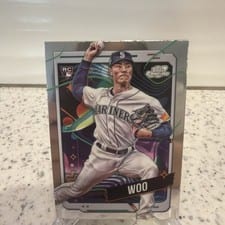2024 Topps Cosmic Chrome Base Set Bryan Woo #97 card