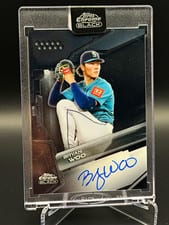 2026 Topps Chrome Black Autographs Bryan Woo #CBA-BW card