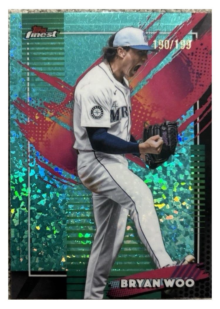 2026 Topps Finest Bryan Woo #237 card