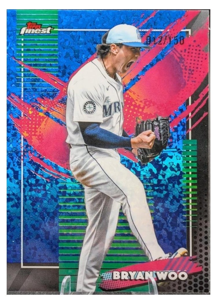 2026 Topps Finest Bryan Woo #237 card