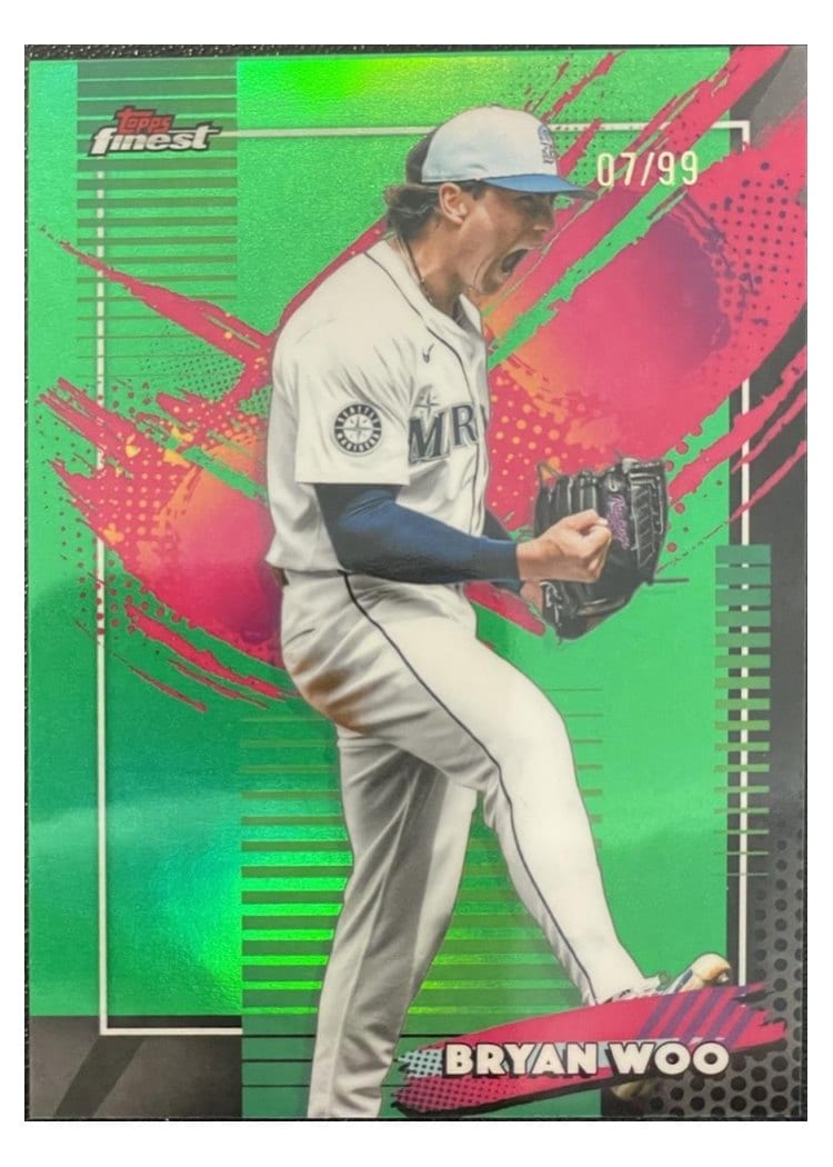 2026 Topps Finest Bryan Woo #237 card
