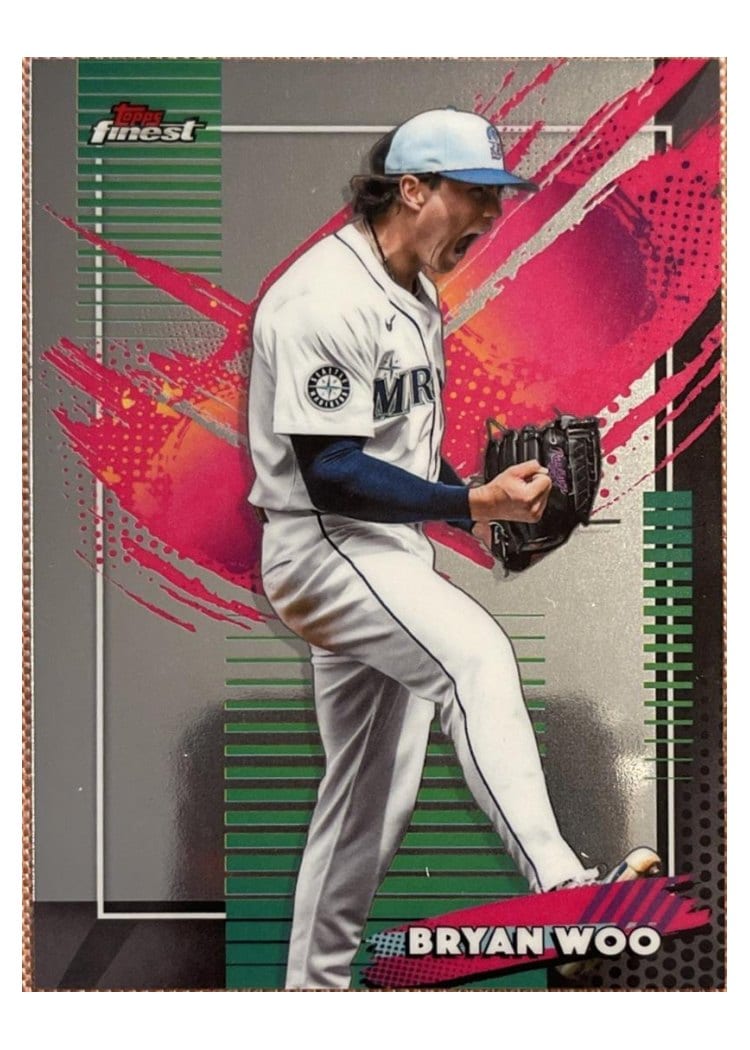 2026 Topps Finest Bryan Woo #237 card