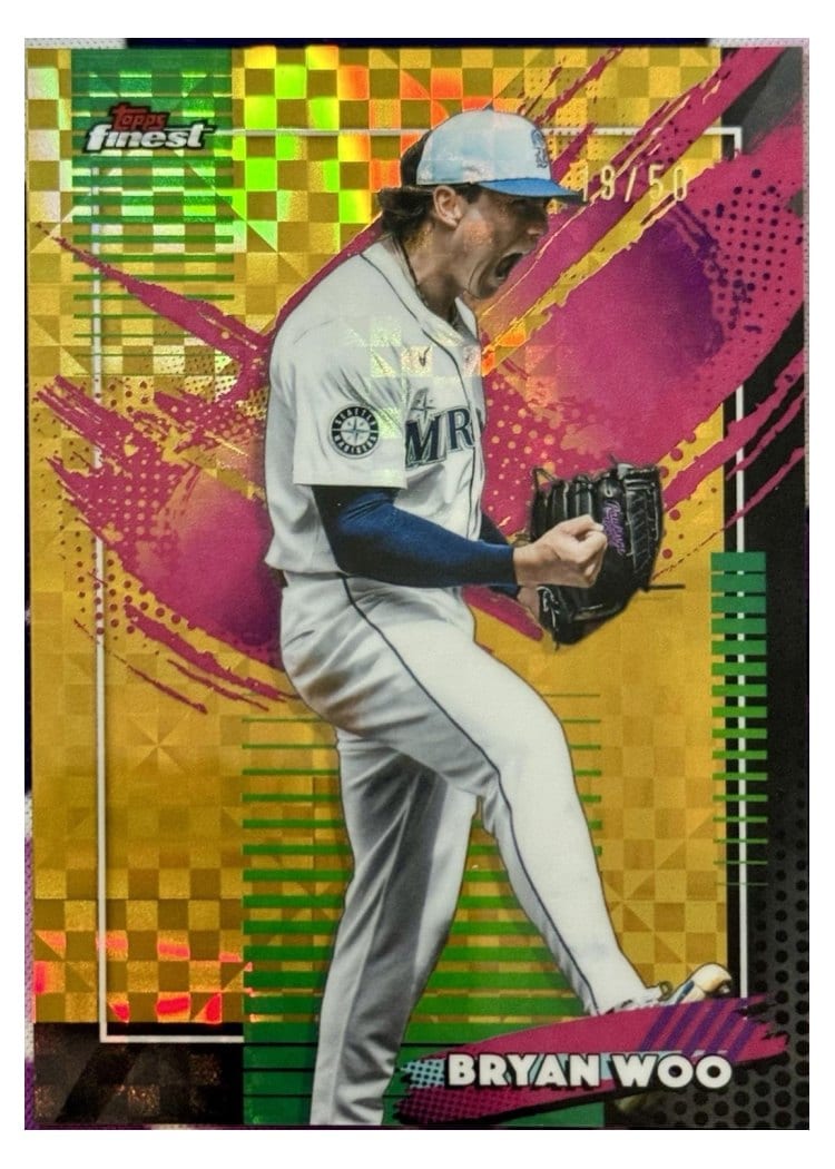 2026 Topps Finest Bryan Woo #237 card
