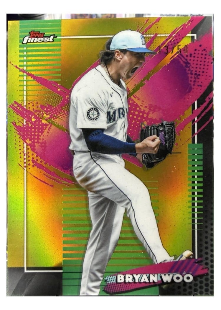 2026 Topps Finest Bryan Woo #237 card