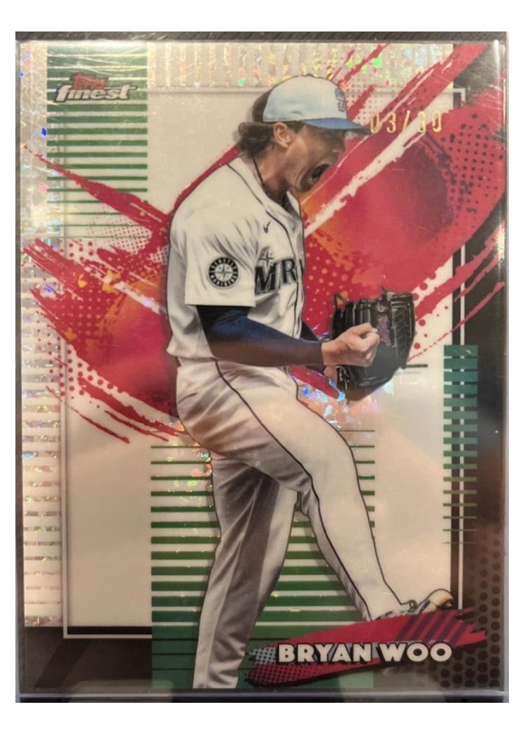 2026 Topps Finest Bryan Woo #237 card