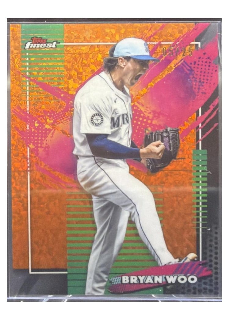 2026 Topps Finest Bryan Woo #237 card