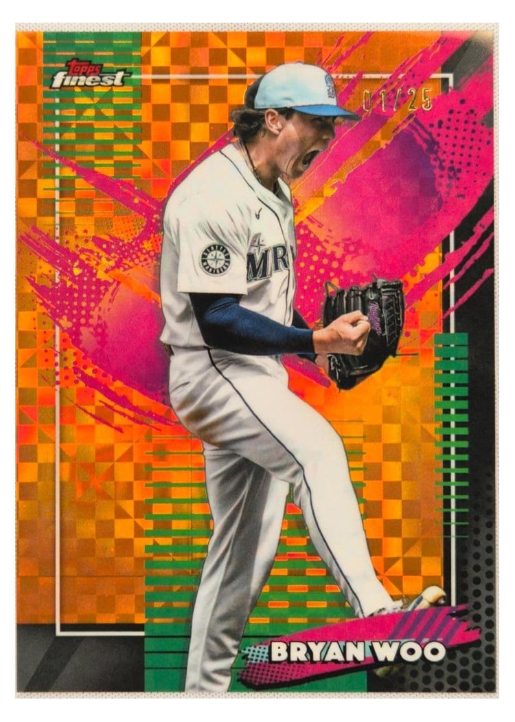 2026 Topps Finest Bryan Woo #237 card