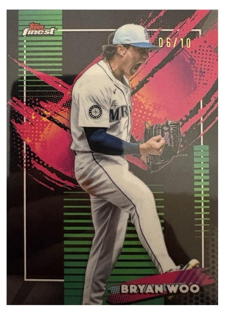 2026 Topps Finest Bryan Woo #237 card