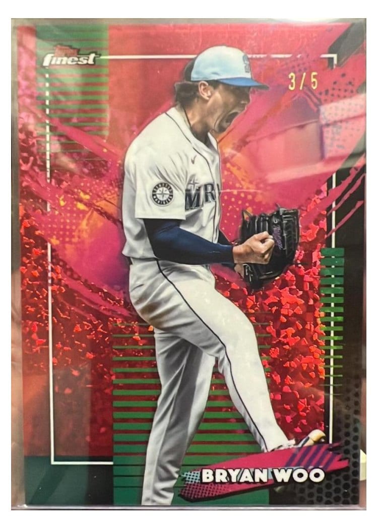 2026 Topps Finest Bryan Woo #237 card