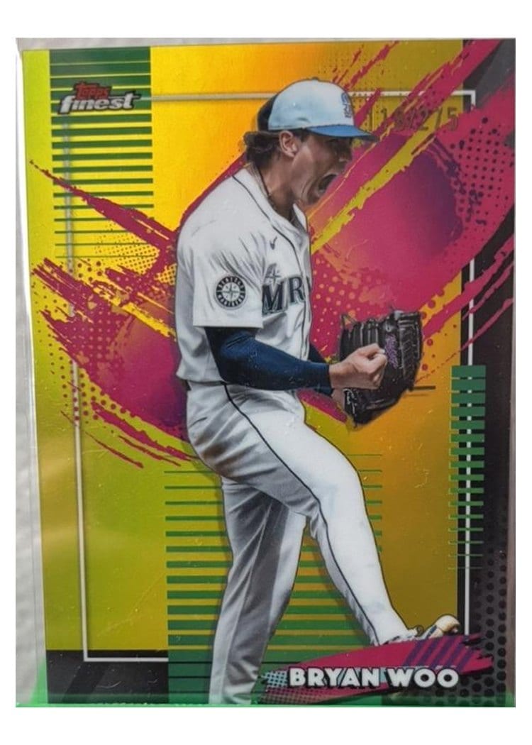 2026 Topps Finest Bryan Woo #237 card