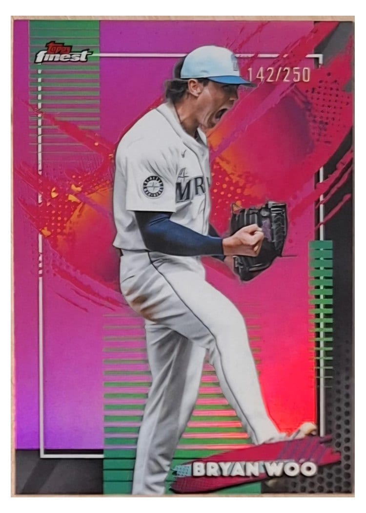 2026 Topps Finest Bryan Woo #237 card