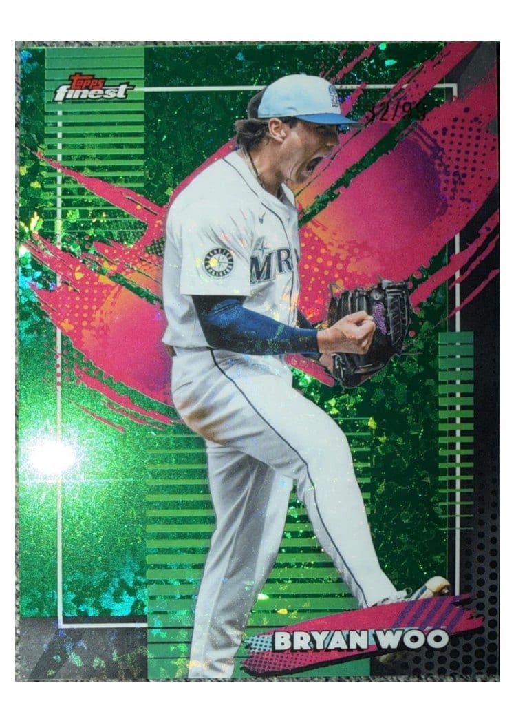 2026 Topps Finest Bryan Woo #237 card