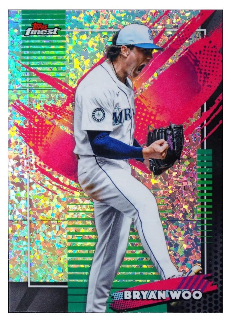 2026 Topps Finest Bryan Woo #237 card