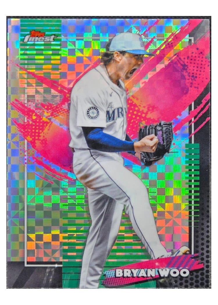 2026 Topps Finest Bryan Woo #237 card