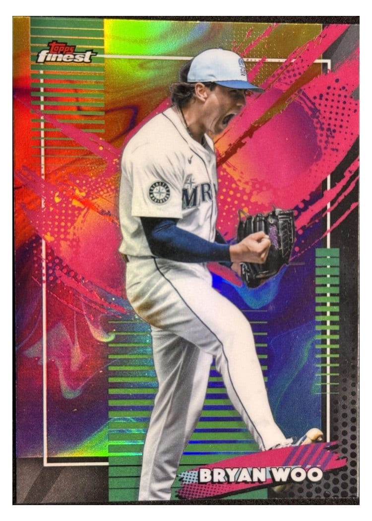 2026 Topps Finest Bryan Woo #237 card