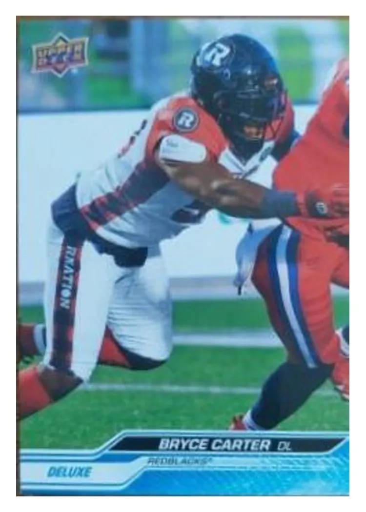 2024 Upper Deck CFL Bryce Carter #17 card